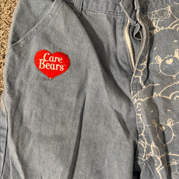 SHEIN Blue Flare Jeans Care Bear Pattern - Picture 4 of 5
